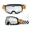 Brille Motorradbrille Vintage Lokomotive Harley Helmbrille Outdoor Sport Windschutz