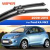 For Ford KA MK2 2009-2015 2010 2011 2012 2013 2014 Wiper Front Wiper Blades Windshield Windscreen Window Brush 24"+14"