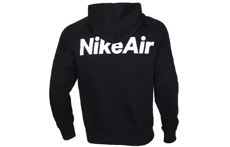 Nike Sweatshirts Men's Black Hooded Moderate Cardigan CJ4820-011