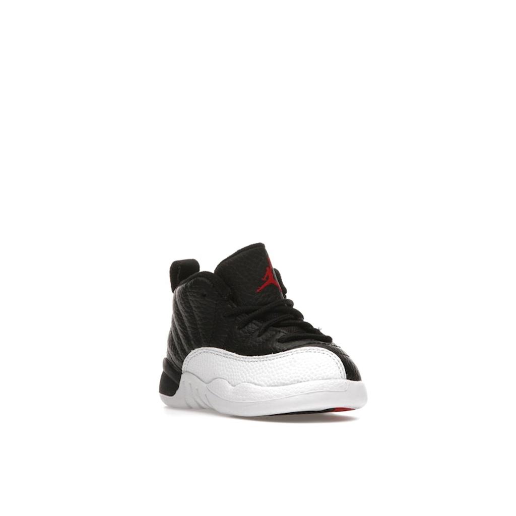Air Jordan 12 Retro TD Playoff 2022 Baby Sneakers Black Varisty-Red White 850000-006
