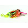 HENGJIA 2.6oz Lead Head Jig Hooks Spinnerbait Soft Grub Lures Tackle Pack of 4