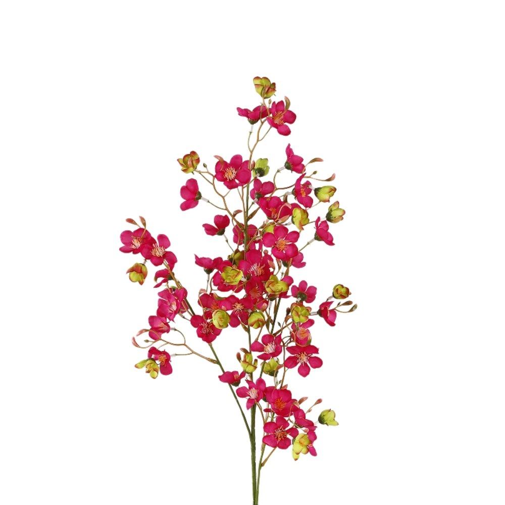 Fake Floral Artificial Pear Flowers Real Touch Handmade Simulation Pear Blossom Artificial Plum Blossom Faux Flower Branch