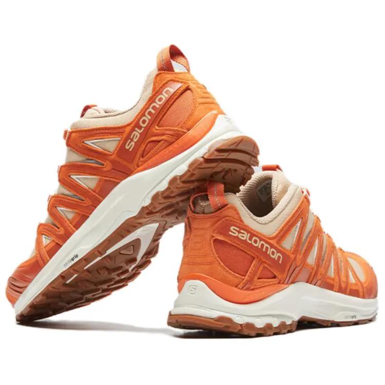 SALOMON XA PRO 3D Suede Comfortable Low top Outdoor Shoes Unisex Light Umber (Unisex) Running Shoes L47542400