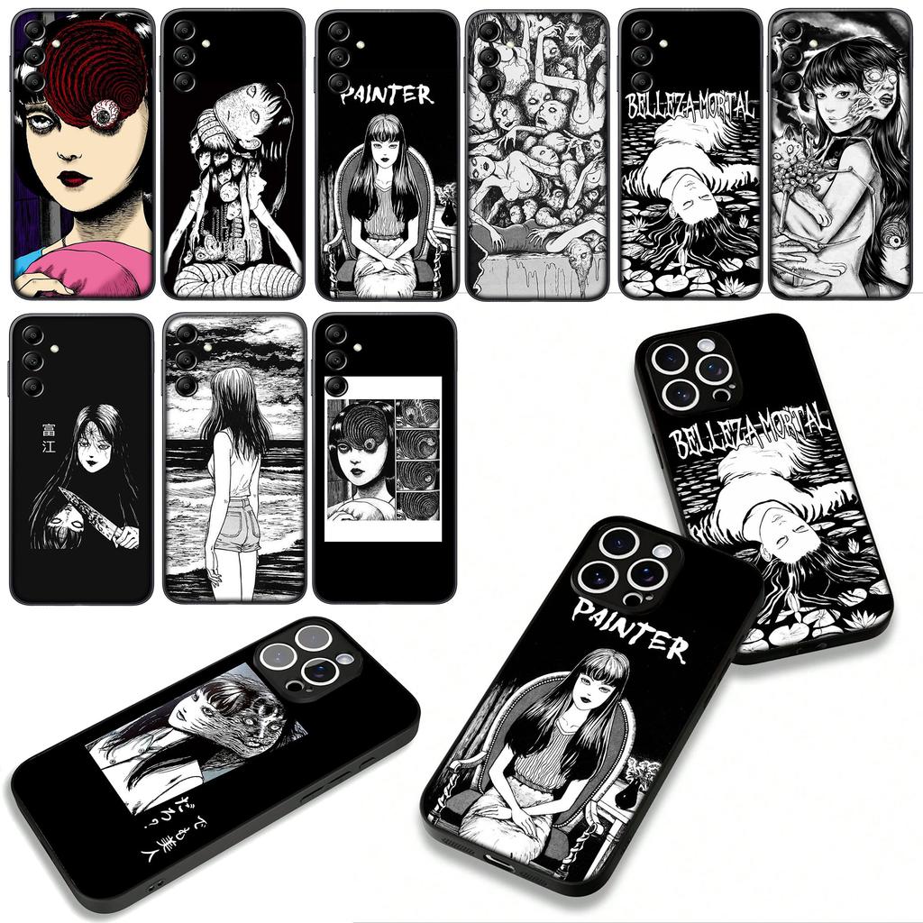 Horror Comic Junji Ito Tomie Tees Phone Cover Case for Xiaomi Redmi Note 14 12 13 ProPlus A4 A3 Pro Plus 12C 13C 14C 5G Casing