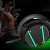 Immersive Gaming Headphones With Sensitive Mic, LED Lighting,3.5mm Plugs Compatible for PC Consoles for Interactive Play