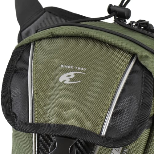 Komine SA-053 Riding Leg Bag 1 Reflective Black Free for Motorcycles