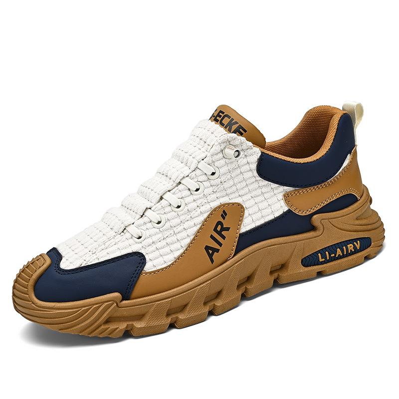 

Casual sports shoes men s youth trend spring and autumn new thick-soled heightening men s foot cover and pedal men s shoes 44