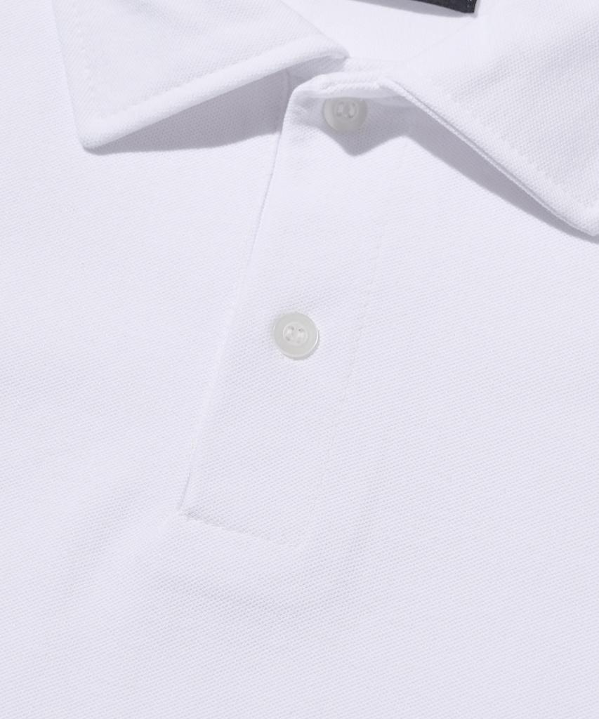 CARGOBROS Sorona Basic Collared Short Sleeve T-Shirt (White)