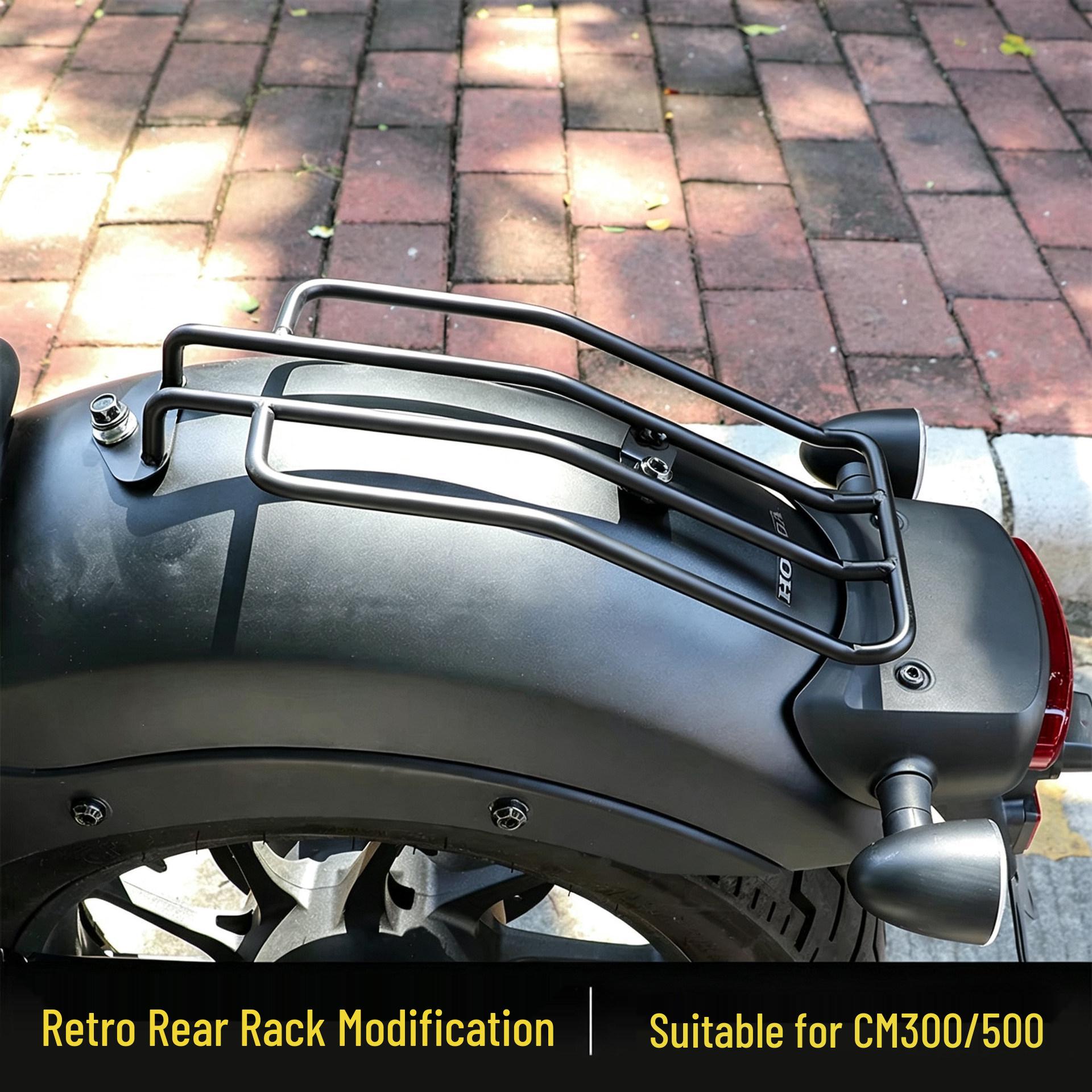 Honda CM300/CM500 Cruiser Motorcycle Rear Luggage