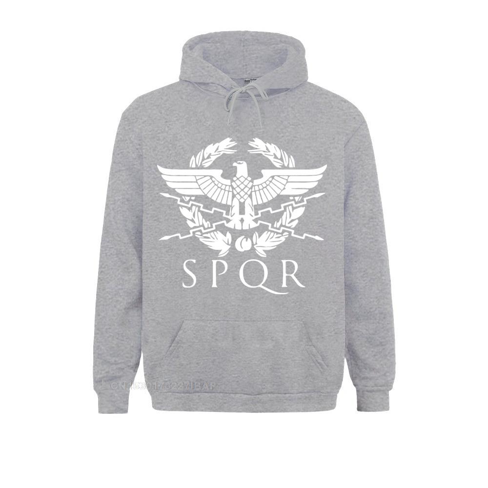 Herren Hoodie SPQR Römischer Gladiator Kaiserlicher Goldener Adler Sportbekleidung Herren Harajuku Swea Harajuku Hoodies Lässige Oberteile JackeSwea