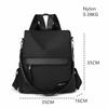 Women Casual Waterproof Nyl Backpack New Large Capacity Women's Travel Shoulder Bags Fashi Brand Female Anti Theft Rucksack