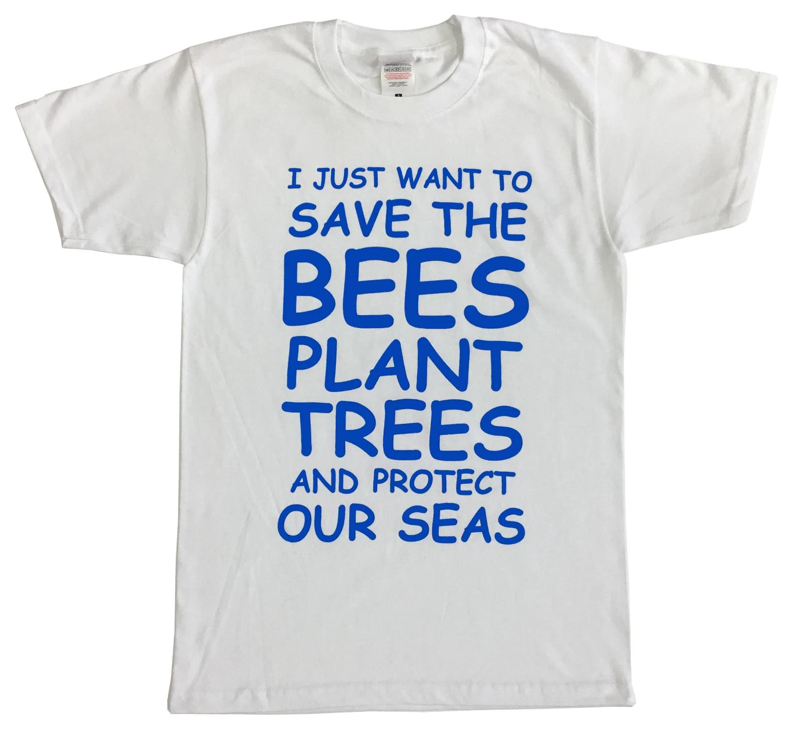 Save The Bees Protect Our Seas Tshirt 3XL