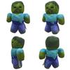 Minecraft Character Game Green Zombie Plush Doll Toy For Decoration Room