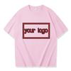 Customized Printed Leisure T Shirt Harajuku Women Men Tee Diy Your Like Photo or Logo T-Shirt Custom Drop Shipping Tshirt