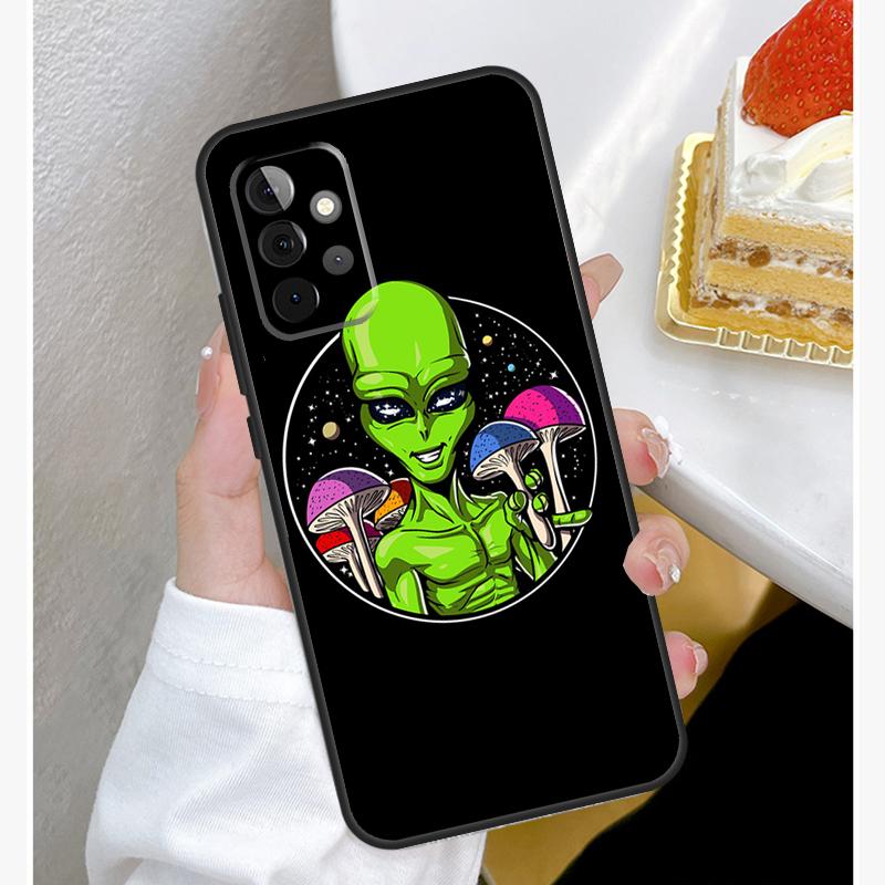 Space Alien Magic Funda For Samsung Galaxy A52 A32 A12 A14 A34 A54 A51 A71 A53 A33 A13 A15 A25 A35 A55 Case