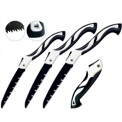 Sierra Plegable para Carpintería Multifunción Cortar Madera Afilada Camping Jardín Sierra de Podar Hacha para Árboles Cuchillo Herramientas Manuales