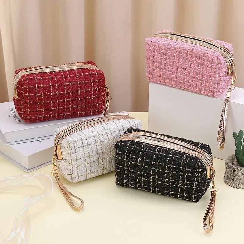 

2025 Women s Cosmetic Storage Bag Large Capacity Organiser Travel Portable Makeup Bag Fashion Small Fragrance Storage Case