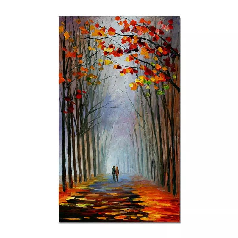 Abstract Oil Painting Iron Tower Poster Canvas Print Wall Art Picture For Living Room Home Decor Wall Decoration Frameless