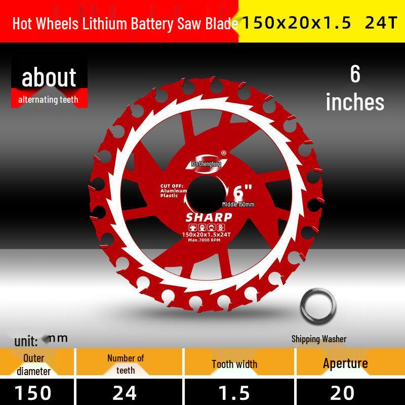 125/165mm Alloy Circular Saw Blade for Woodworking, Plywood, and Wood Board Cutting