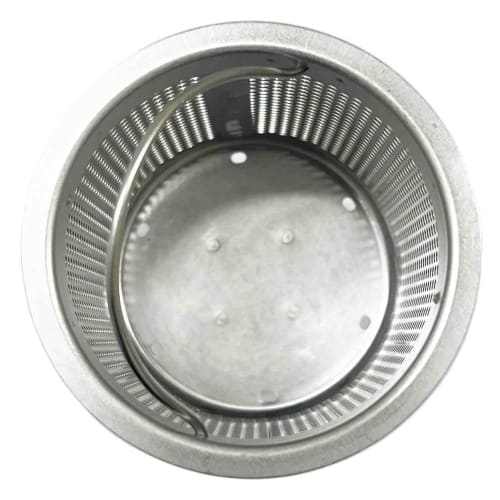 All-stainless Steel Drain and Garbage Disposal, 78mm Slim, for Small Sinks, Small Kitchens, and Commercial Sinks. LuLuPaL 8cm Drainer.