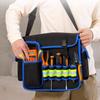 Werkzeugtasche mit weiter Öffnung, Werkzeugtaschen mit großem Fassungsvermögen für Männer, Tragbarer Werkzeugorganizer für Zuhause, Aufbewahrungshandtasche für Schraubendreher