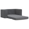 Children S Sofa Bed 2 Seater Anthracite Soft Plush