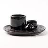 Simple Design Candle Holder Multifunctional Ceramic Incense Tray Incense Stick Holder  Room Decor