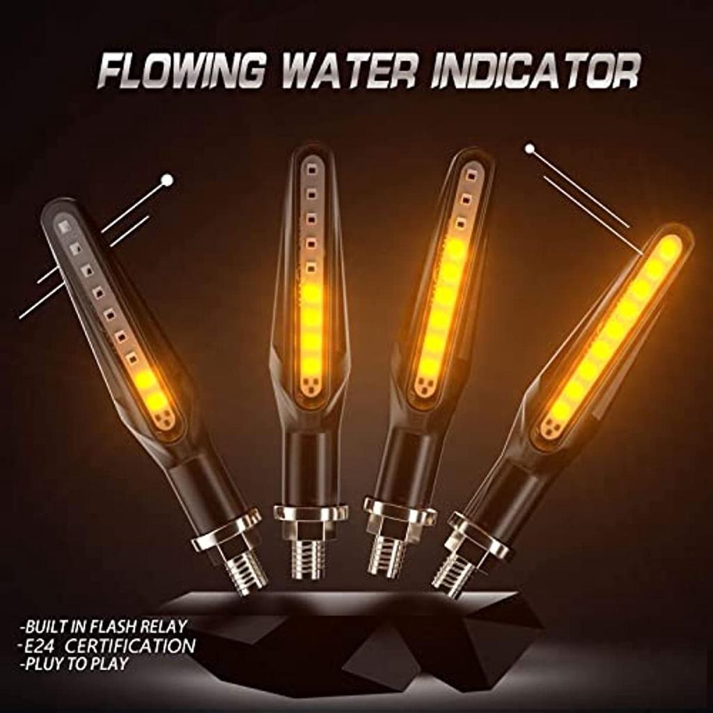 Led Indicator Motorcycle E Approved Universal Led Indicator Daytime Running Light Motorcycle Indicator Motorcycle Led Running Light Amber E24 Pack Of