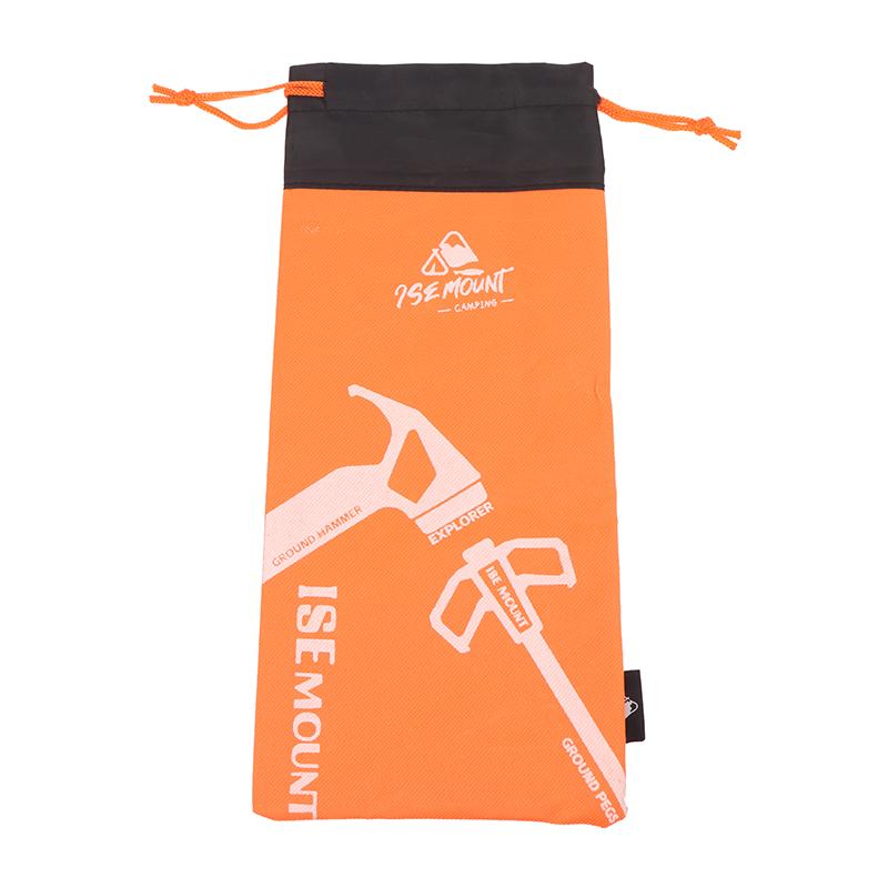 

Сумка для хранения колышков из ткани Оксфорд, гвоздей, переносных колышков, органайзер на шнурке, принадлежности для кемпинга на открытом воздухе оранжевый