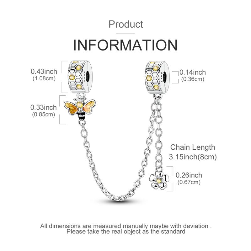1PCS Charm For DIY Making Bracelet 925 Silver Original Shine Zircon Charms Jewelry Wedding Birthday Gift For Women Mom Friend