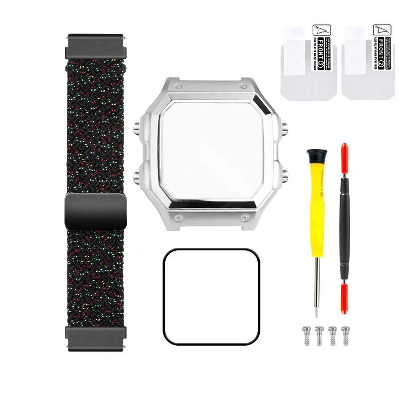 Pro Casio 3299 AE-1200 AE-1200WH AE1300 Modifikované pouzdro hodinek z nerezové oceli 304 AE1200 Celokovové pouzdro Ocelový řemínek