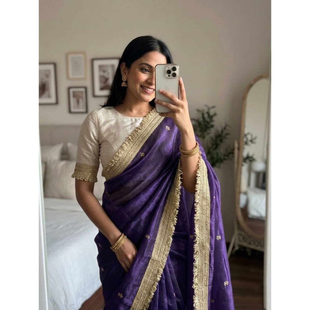 New Launch – Designer Party Wear Space Silk Saree Collection