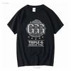 Nuova T-shirt da Uomo Triple G Boxing Boxer Match GGG Stile Messicano Canelo golovkin vintage Lavata Traspirante moda Elasticizzata