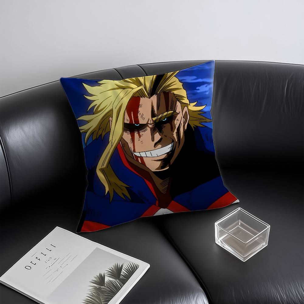 My Hero AcademiaAll Might Pillow Case Anti-dustmite Invisible Zipper Sofa Bed