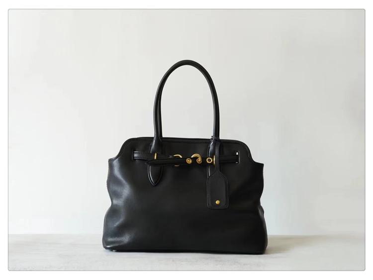 

2024 Ретро Модная женская сумка-тоут и сумка через плечо Small чёрный