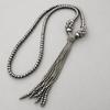 Long Tassel Crystal Beaded Necklace All Glass Crystals Necklace  European Style Collocation