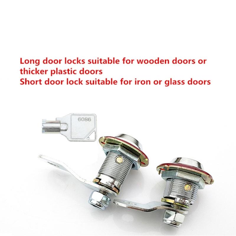 3pcs/lot Arcade Game Machine Door Lock Cam Lock Suitable for Jamma Machines