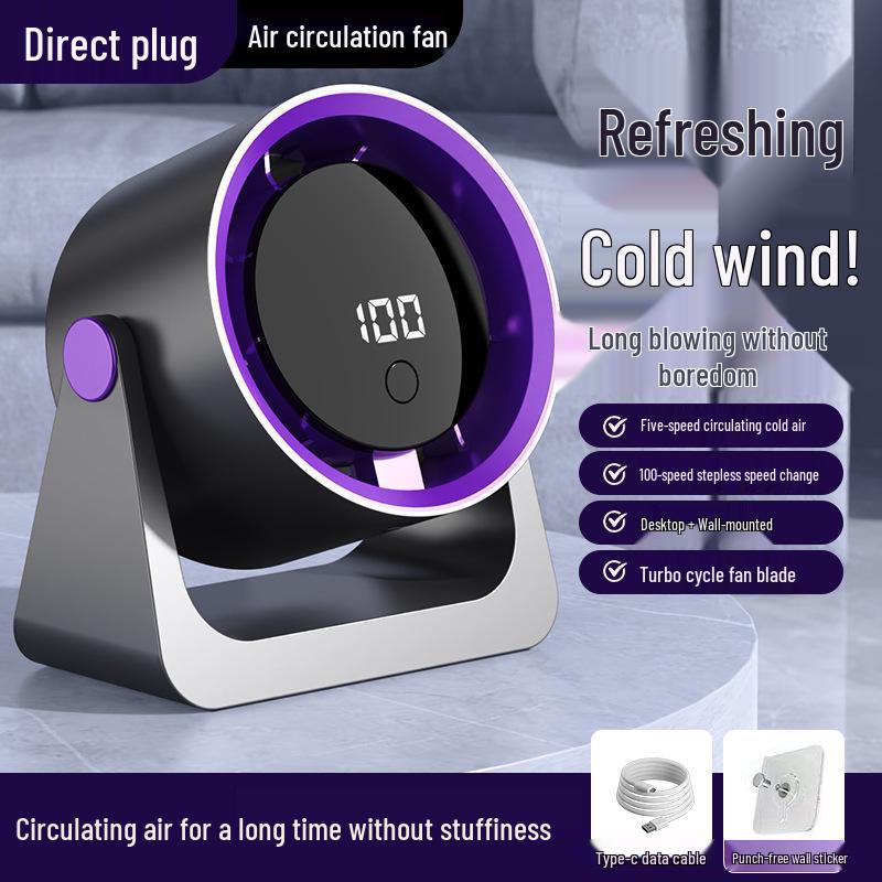 

Rechargeable Desk Fan: Portable, High Wind, for Dorms, with Long Battery Life Rechargeable