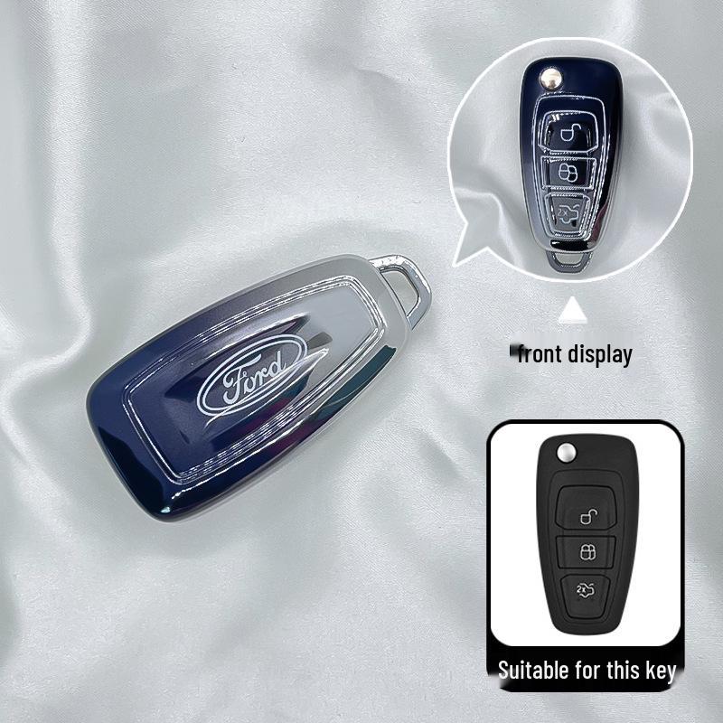 Ford Kuga Schlüsselhülle - Klappbarer Focus, S-Max, Tourneo Fernbedienungshülle
