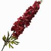One Delphinium Artificial Silk Fat Larkspur Weed Large Flower for Wedding Party Home Floral Arrangement