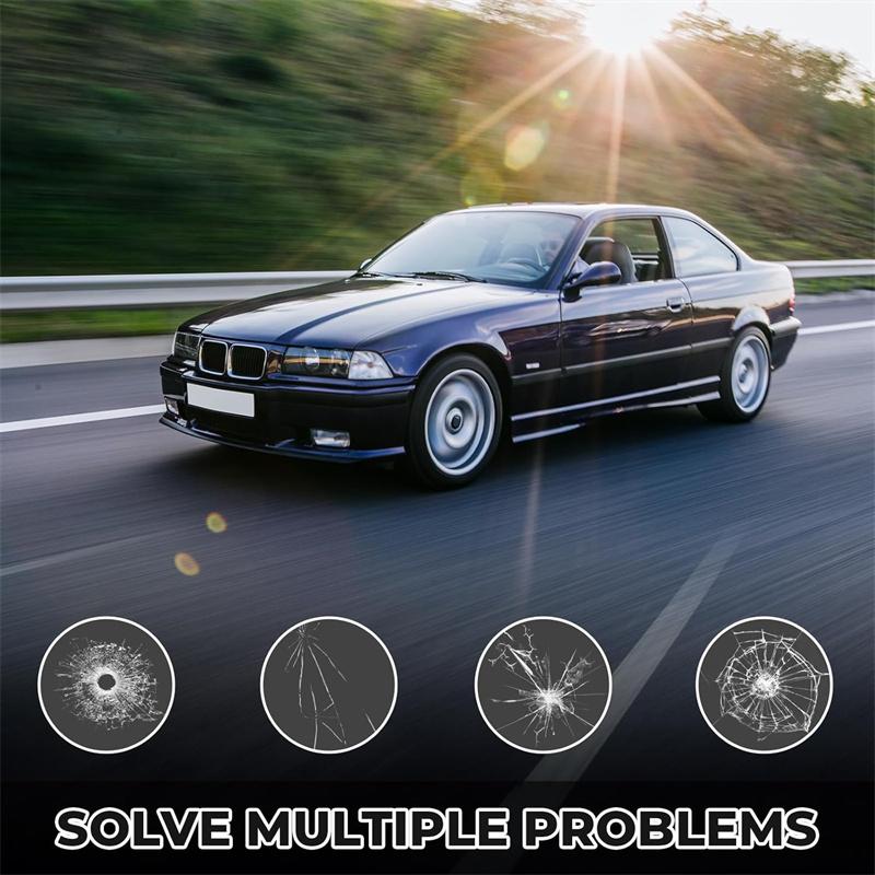 2Pcs Car Windshield Glass Repair Kit For Scratches Fluid Agent Cracks Chips Window Glass Repair For Vehicle Windows Fix Tools