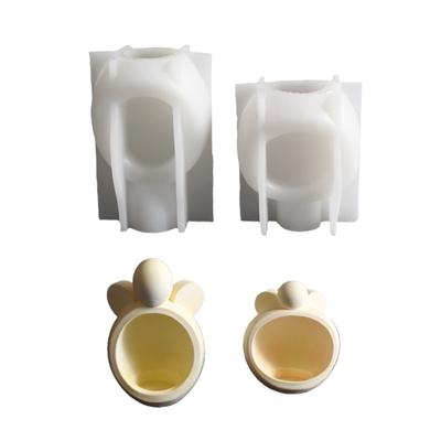 2 Stück Engelsflügel Kerzenhalter Silikonform Set zum Personalisieren von Heimdekoration und Hochzeitsarrangements
