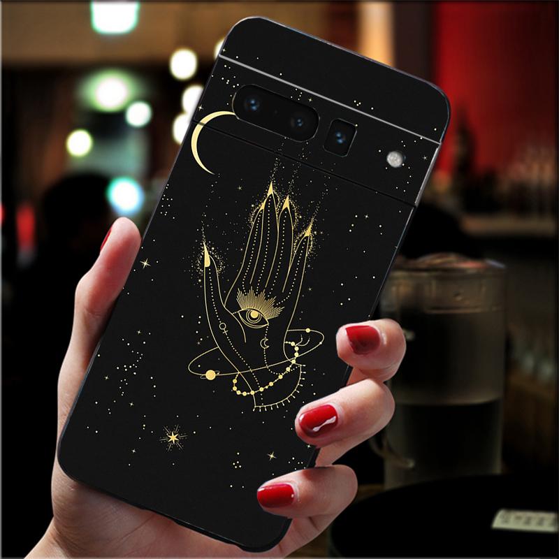 Phone Case For Google Pixel 10 Pro XL 9 Pro XL 9A 8 7 6 Pro Pixel 8A 7A 6A Pixel 8 7 6 5 Witches moon Tarot Mystery Totem
