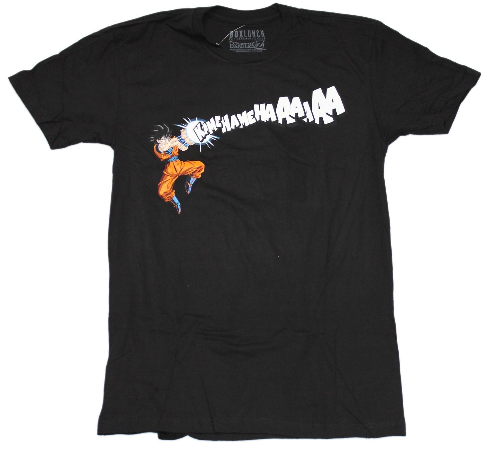 Dragon Ball Z New Adult T-Shirt - Kamehamehaaa! Goku Attack S