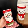 Cartoon Santa Claus Ceramic Cup Cute Christmas Snowman Cup Gift for Friends Drinking Cup Souvenir