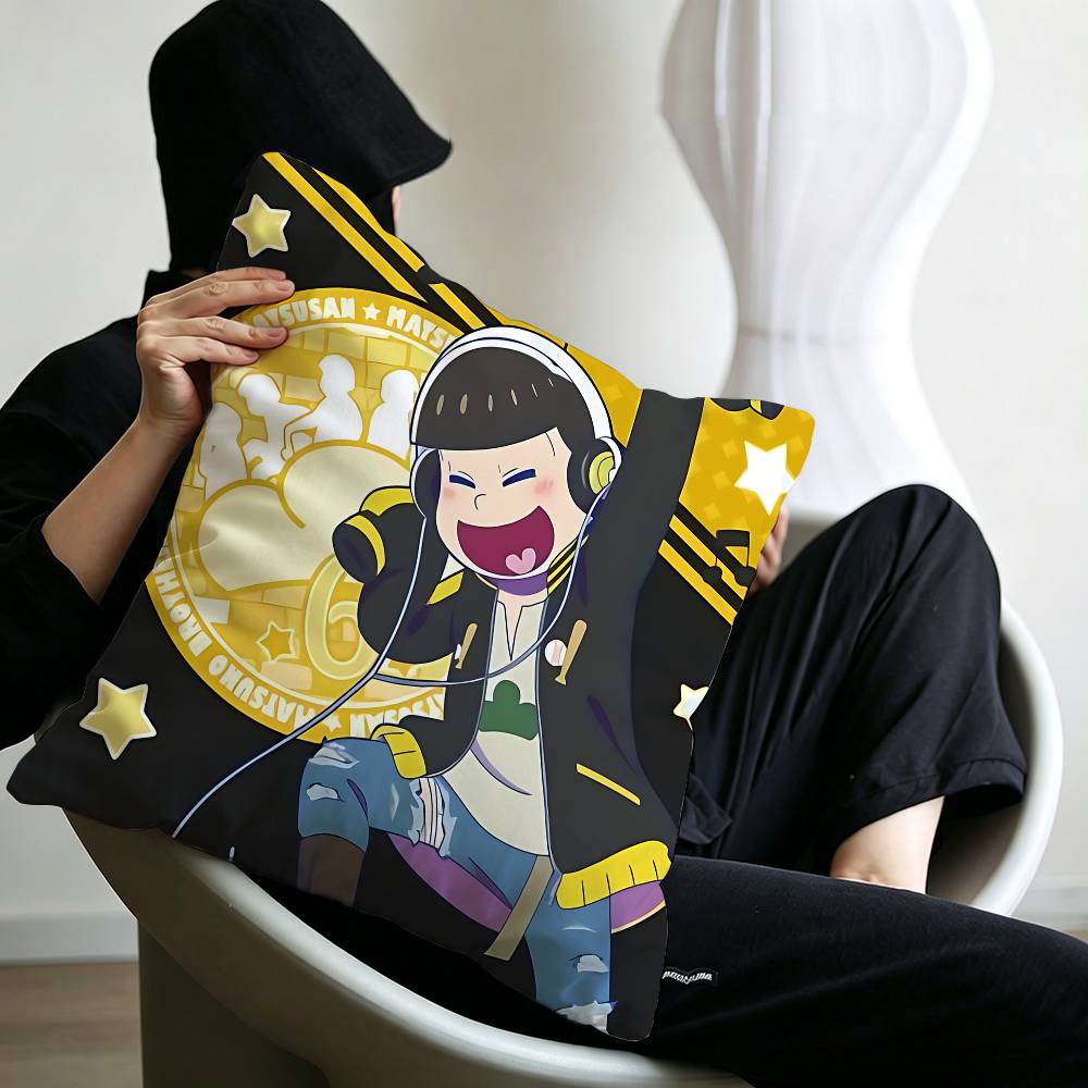 Anime O-Osomatsu-san Pillow Anime Pillow Sofa Bed Head Pillow Cover Cushion Cover 45x45 cm Fashion