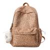 Rucksack mit Leopardenmuster, große Kapazität, Reiserucksack, Schultasche für Mittelschüler