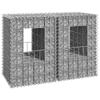 Gabion Basket Posts 2 Pcs 40x40x60 Cm Iron