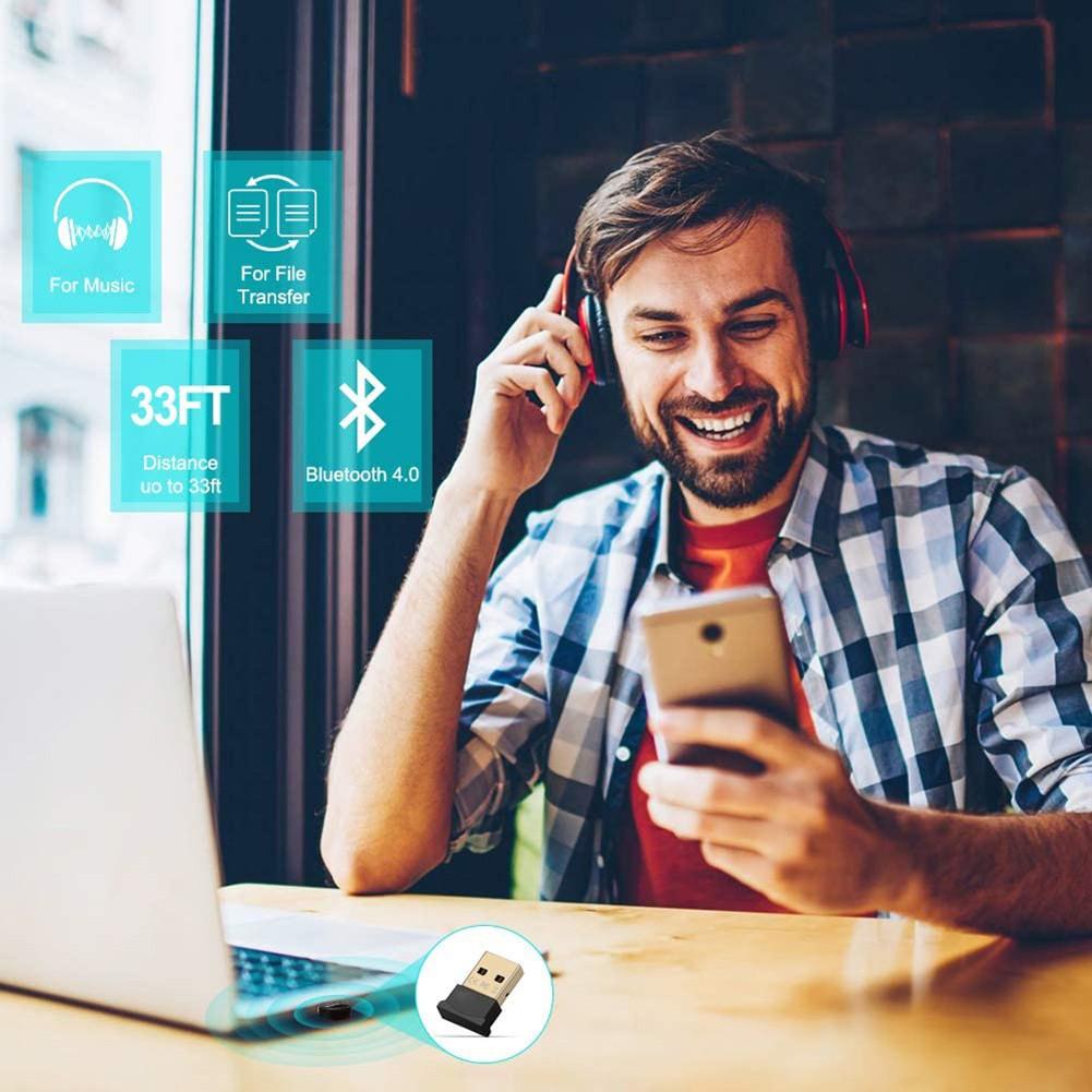 

Bluetooth USB Адаптер USB Донгл Bluetooth Приймач Передавач Бездротовий Адаптер Для Ноутбука ПК