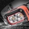 Strong Light Work Headlight Three-light Source Night Running Headlamp LED Headlamp  Hiking